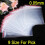 100 Pcs Reclosable Transparent Plastic Zip Bags 0.05mm 2