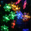 Snowflake String Lights 40 LED Battery Operated 3