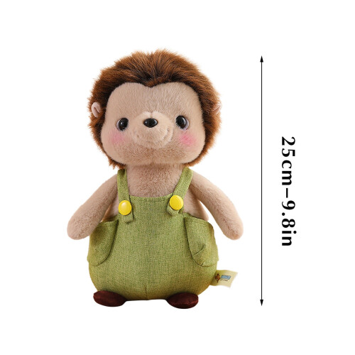 Hérisson en peluche marron 30 cm 2