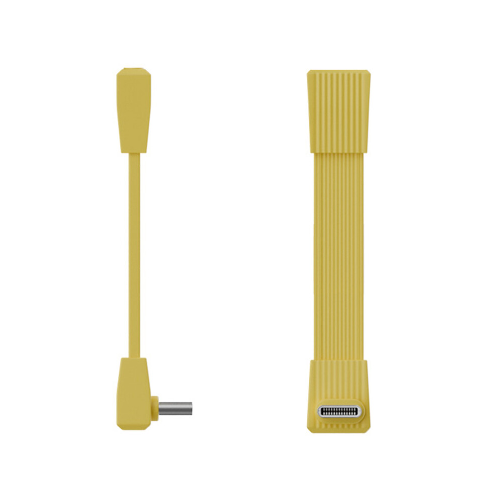 Portable 240W Type C Power Cable 80Gbps Data Cord-51Mf Yellow 7751001392801