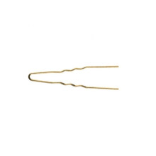 ARI Haarnadeln gewellt 60 mm x 1,2 mm, gold 10er-Pack