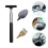 4Pcs Car Windshield Squeegee Black Soft Rubber Handle Easy Use Cleaner 9