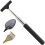 4Pcs Car Windshield Squeegee Black Soft Rubber Handle Easy Use Cleaner 10