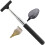 4Pcs Car Windshield Squeegee Black Soft Rubber Handle Easy Use Cleaner 11