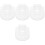 4Pcs Transparent Wall Speaker Shelf Floating Holder for Camera 2