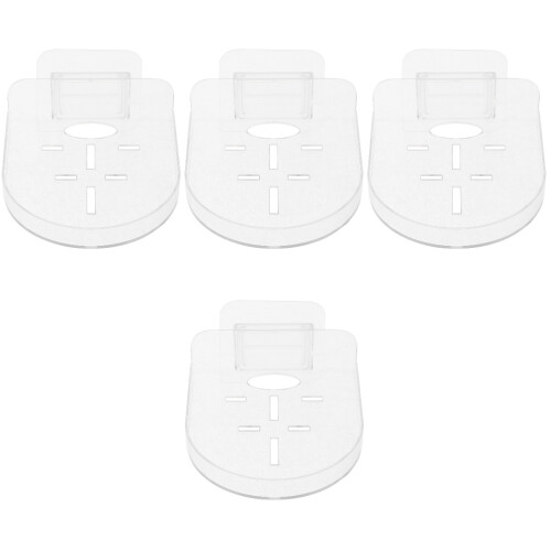 4Pcs Transparent Wall Speaker Shelf Floating Holder for Camera 1