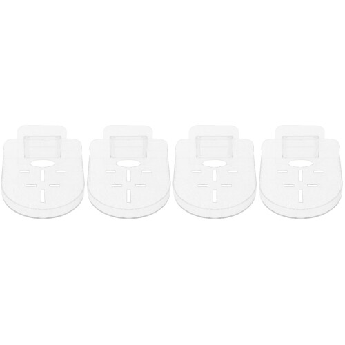 4Pcs Transparent Wall Speaker Shelf Floating Holder for Camera 2