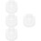 4Pcs Transparent Wall Speaker Shelf Floating Holder for Camera 6