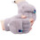 Kunstpelz-Halbfingerhandschuhe mit-Taro-Farbe 1