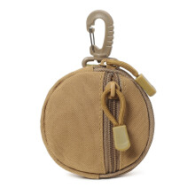 Round Holder Bag Organizers Featuring Snap Hook Fastener-Khaki