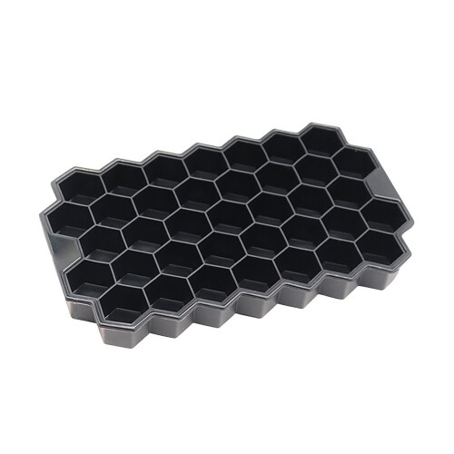 Silikon-Eiswürfelform mit luftdichtem Deckel, 37 Fächer 2