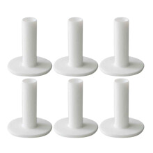 Golf rubberen tee 60 mm 6 stuks