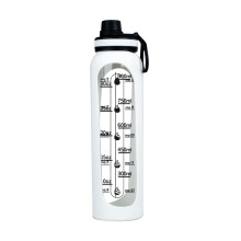 Graduated Glass Water Cup with Handle 1000ml