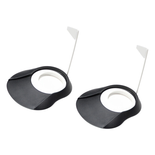 Golf Practice Hole Cup Indoor Golf Cup Practice Disk-White