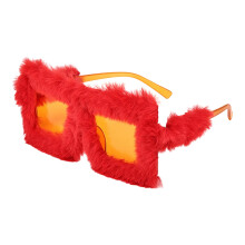 Lunettes de soleil surdimensionnées, monture élégante en-8