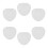 Urinal Splash Guards Reusable Odor Eliminating Mat Splash-White 1