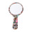 Portable Round Small Makeup Mirror With Acetate-marble color AA 1