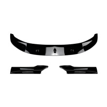 Vehicle Styling Front Splitter Bumper Lip Spoiler For F10-Black