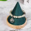 Creative Conical Bracelet Stand Sturdy Wood and Soft-Gray 6