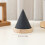Creative Conical Bracelet Stand Sturdy Wood and Soft-Gray 7