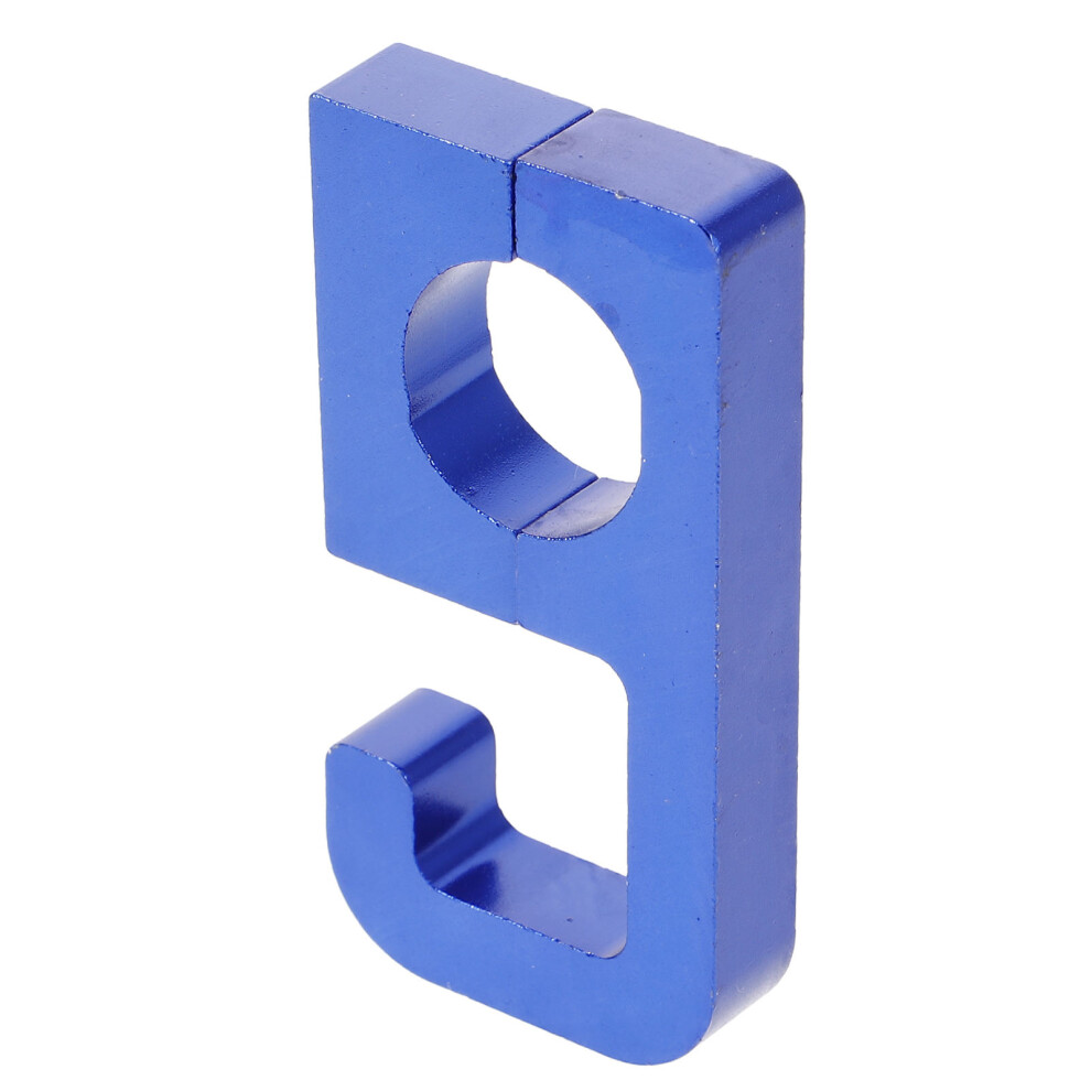 Aluminium Handlebar Hook For Motorbike & E-Bike Blue 9104899955814