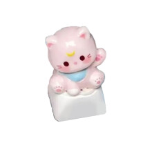 ESC Keycaps Cartoon Katten Hoofd 3D Gepersonaliseerde-Roze