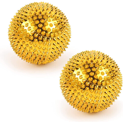 Acupressure Massage Ball with Needles 2PCS