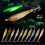 10cm 10g Glow Floating Squid Jigs Shrimp Lures Baits-TypeC 4