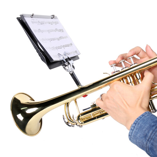 Music Folder Plastic Music Stand for Marchings Brass Instruments 1
