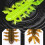 Artificial Baits TPE Fishing Baits Feature Curved Tail Design-6 5