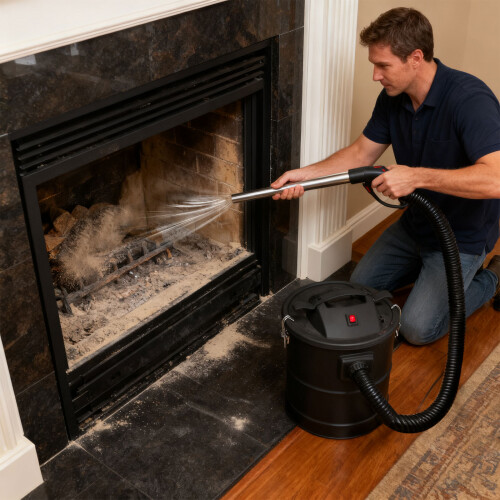 Compact Fireplaces Ashes Vacuum Cleaner Replacement-  20L 1