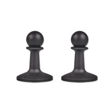 Pair Of 2Pcs Static Discharges Prevention Cap For-Black
