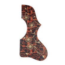 Acoustic Guitar Pick Guard Sticker Guitar Pickguard-Red