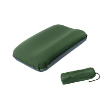 3D Neck Support Camping Pillows Quick Drying For-Black Green
