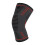 Comfortable Elastic Knee Guard Nonslip Design-gray red S 1