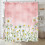 Daisy Shower Curtain Polyester 60 x 70 in with 12 Hooks 1