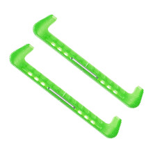 Ice Skating Figure Skate Blade Cover Adjustable Hockey-Green