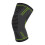 High Elastic Nylon Knitted Knee Support Silicone-Gray green M 1