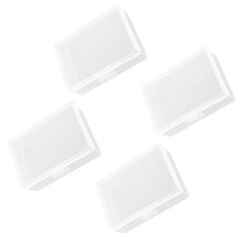 4Pcs Plastic Case Trading Card Storage Box for Easy Card