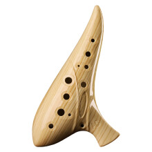 12 Hole Ceramic Ocarina with Smooth Finishs Easy-Coffee
