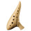 12 Hole Ceramic Ocarina with Smooth Finishs Easy-Coffee 1