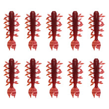 10pcs Premium Floating Fishing Lures Curved Tail Design-2