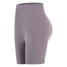 Women Athletic Gym Shorts With Pocket High Waist-fragrant zi XL