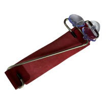 Professional Z Shape Guitar Holder With Reinforced Metal-Red