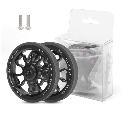 Light Weight Bike Easily Push Wheel Replacement-black purpl 1