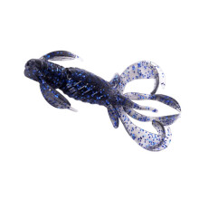 TPE Fishing Lures With Reflective Flash Strips 8 Tail-Color 5