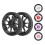 Light Weight Bike Easily Push Wheel Replacement-black purpl 4