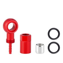 Machined Bicycles Hydraulic Brakes Oil Needle Set High-Red