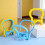 High Strength Plastic Bucket Lifter Feature Ergonomic-Blue 1pcs 6