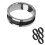 Vislijn Knot Puller Assist Tool Compacteert-zilver 1